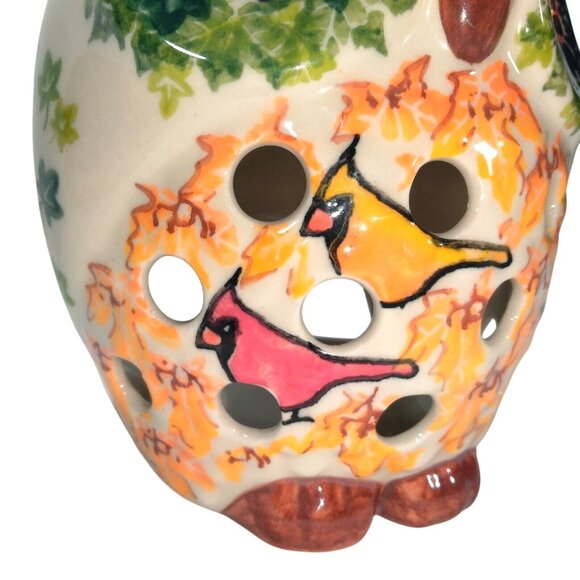 Colorful Owl Candle Holder - Picture 7 of 10
